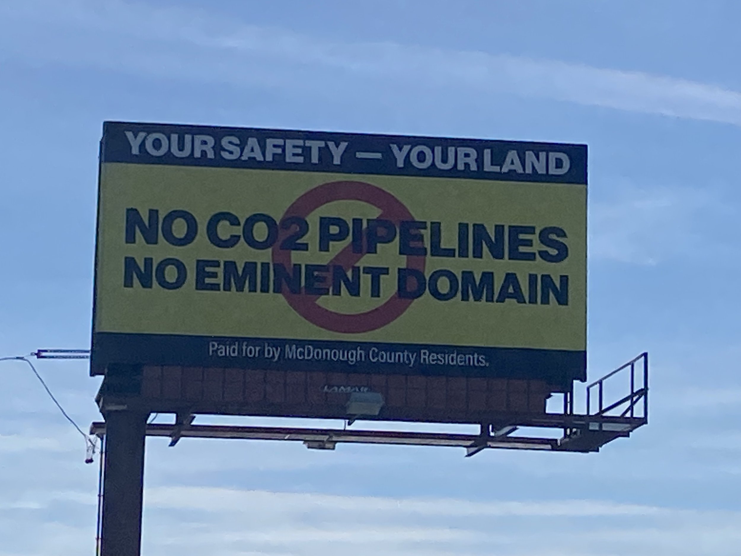 Anti-Pipeline Billboard
