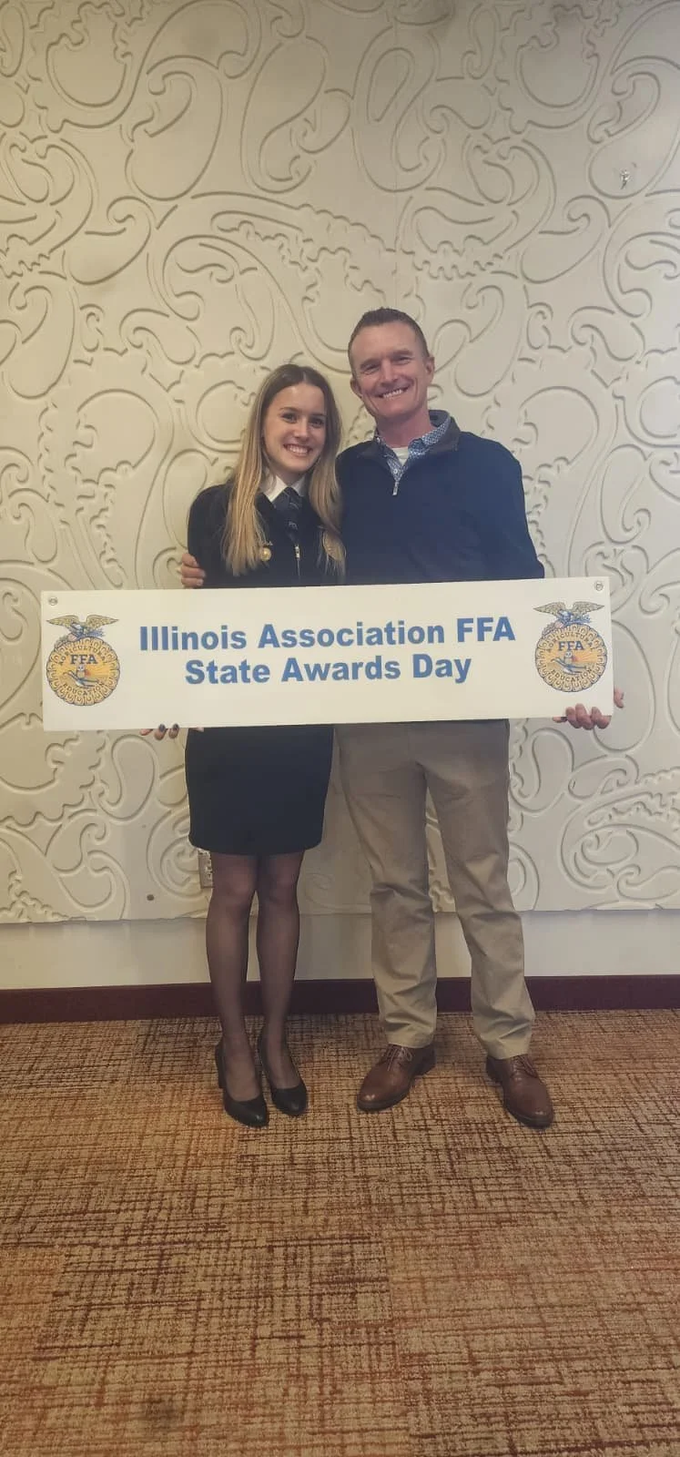 Proud Father and Daughter