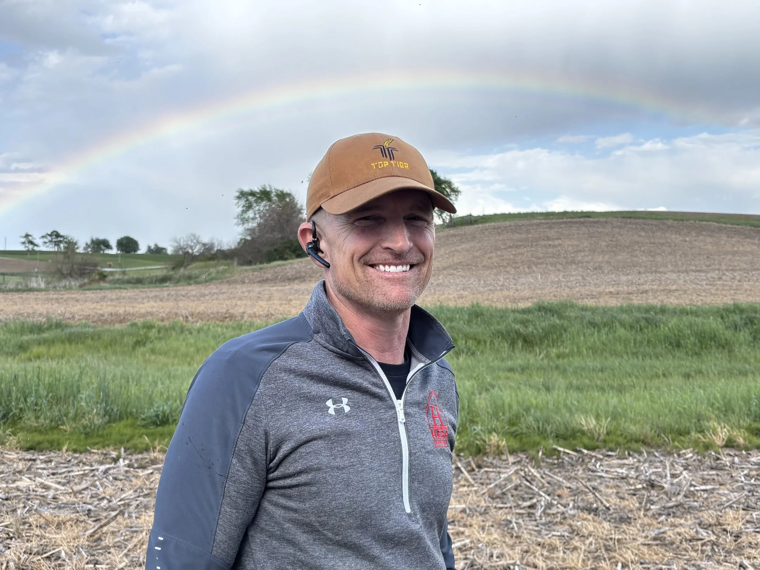 Rain Delay + Rainbow