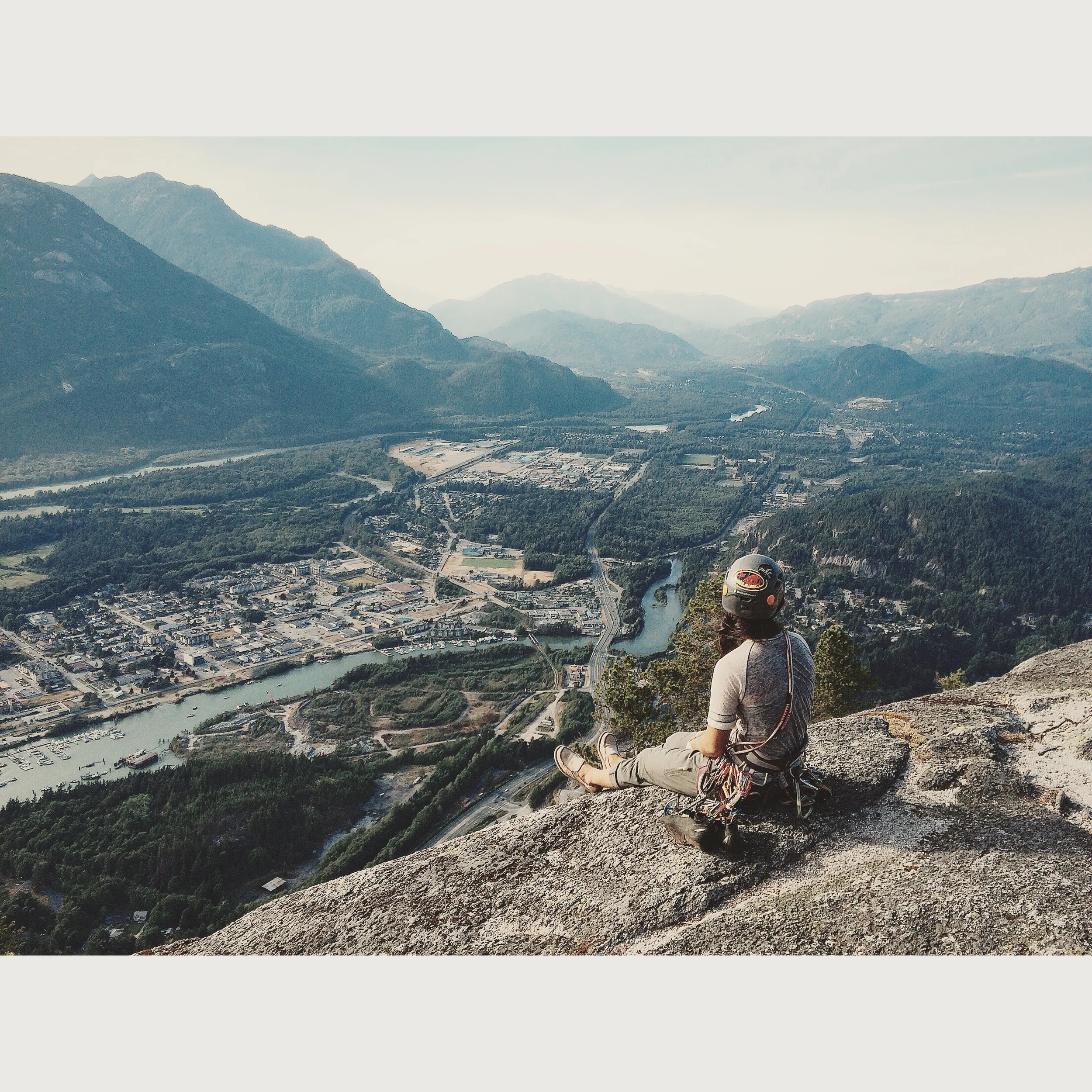 overlooking Squamish :)