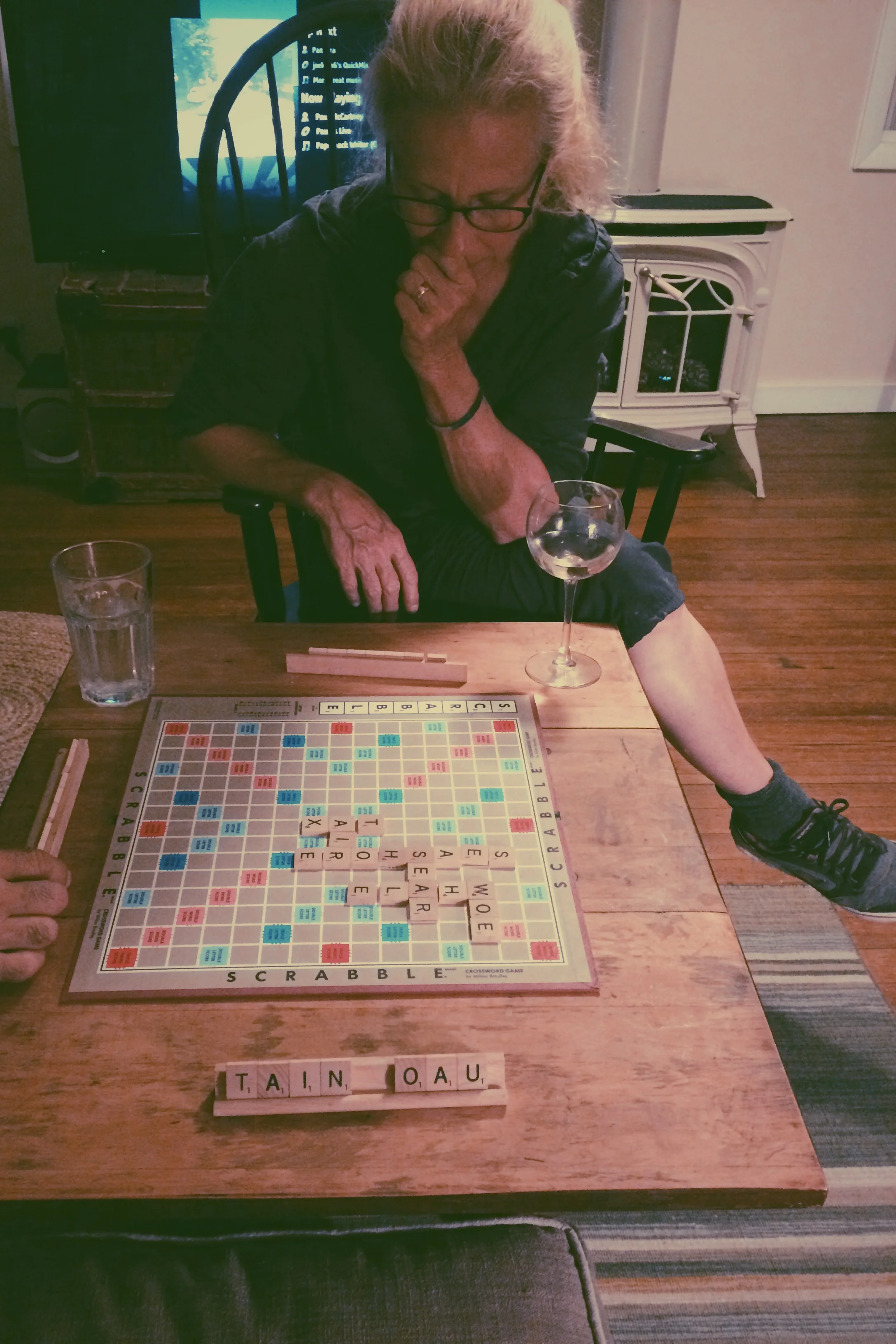 Finally! Scrabble! 