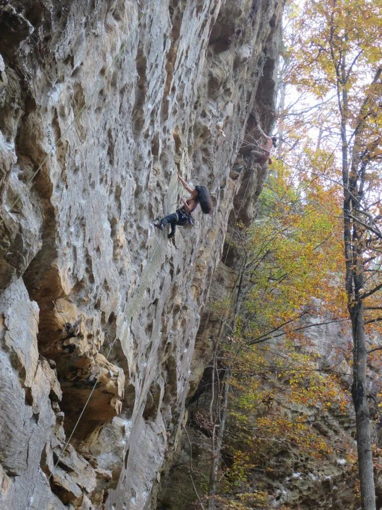 Me, attempting Primus Noctum (12a)