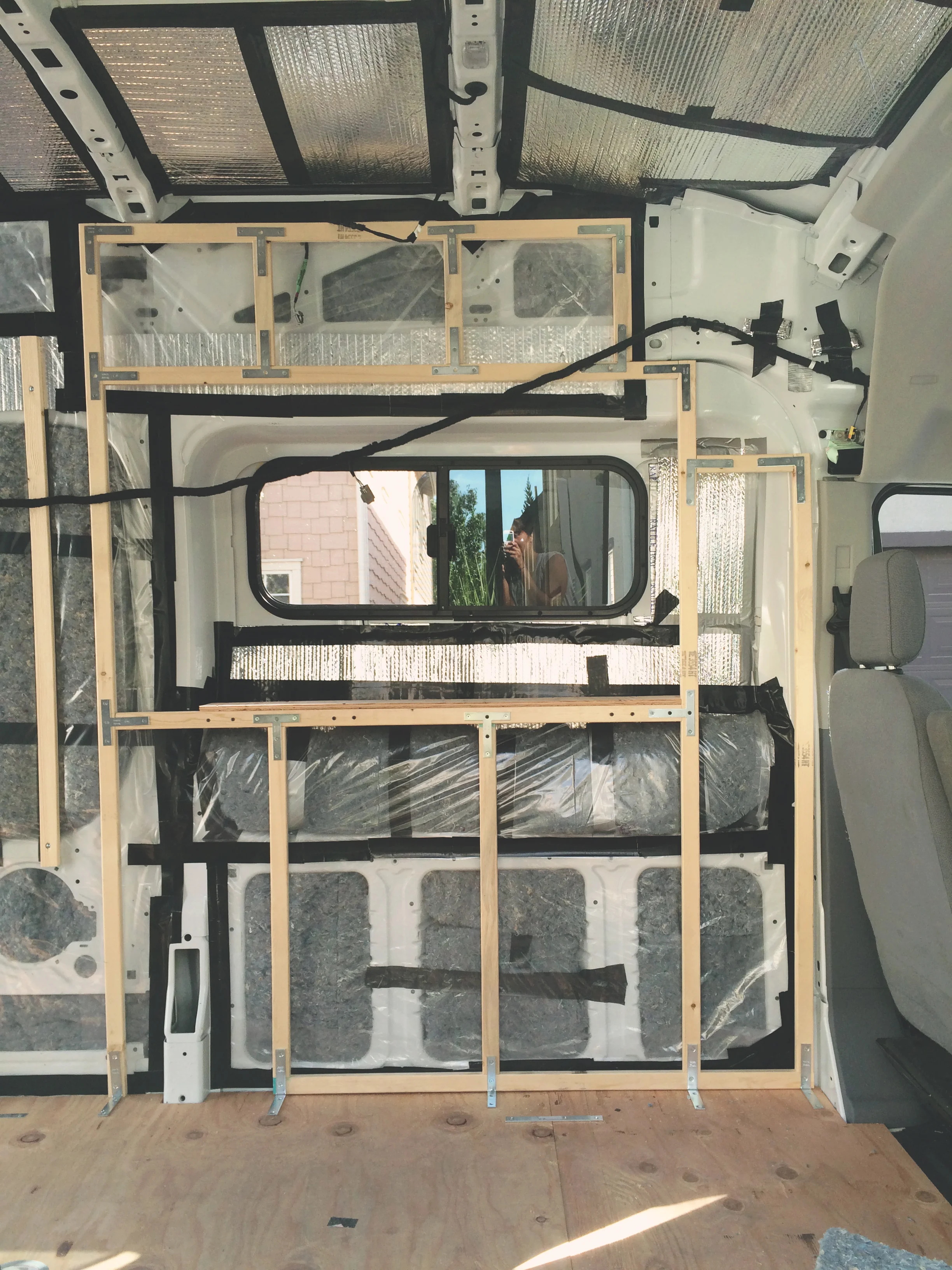 figuring out the window frame