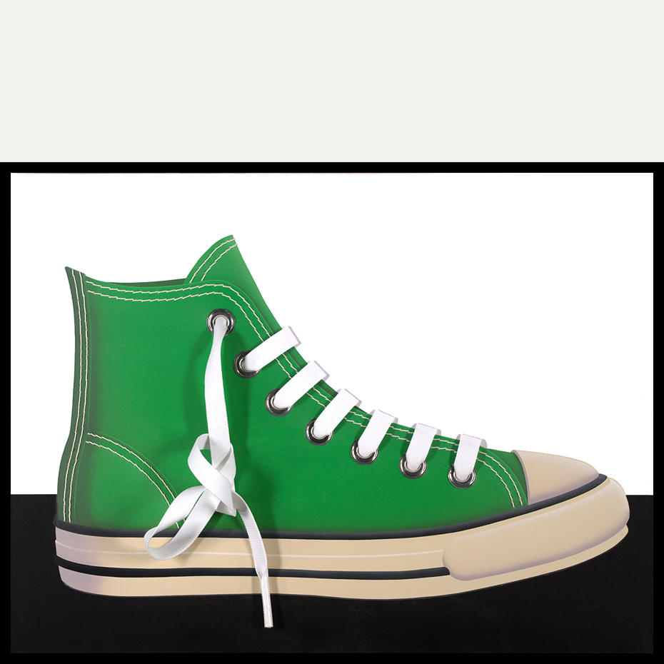 CANVAS SHOE (Green/Starboard/Right)