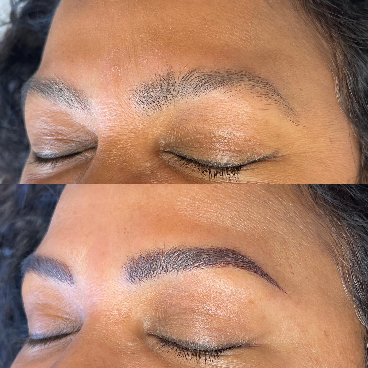 Natural &amp; Defined 🙌🏻 Technique ~ Microblading using @tinadaviesprofessional pigments &amp; @hyvebeauty tools. 
Follow the Link in my BIO to book. 
.
.
.
.
.
 #kitchenerweddings #kitchenermicroblading #waterloomicroblading #microbladingwaterloo 