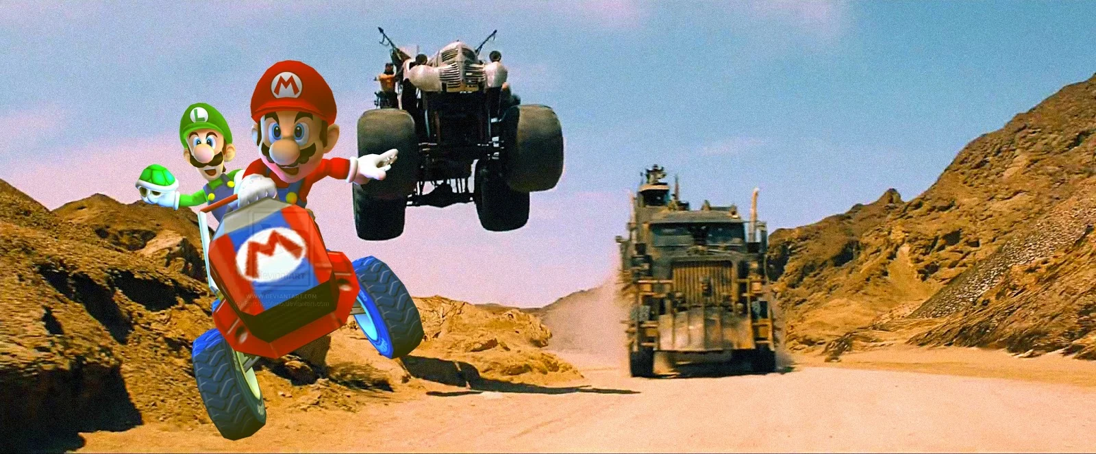 Mad Max + Mario kart = Awesomeness
