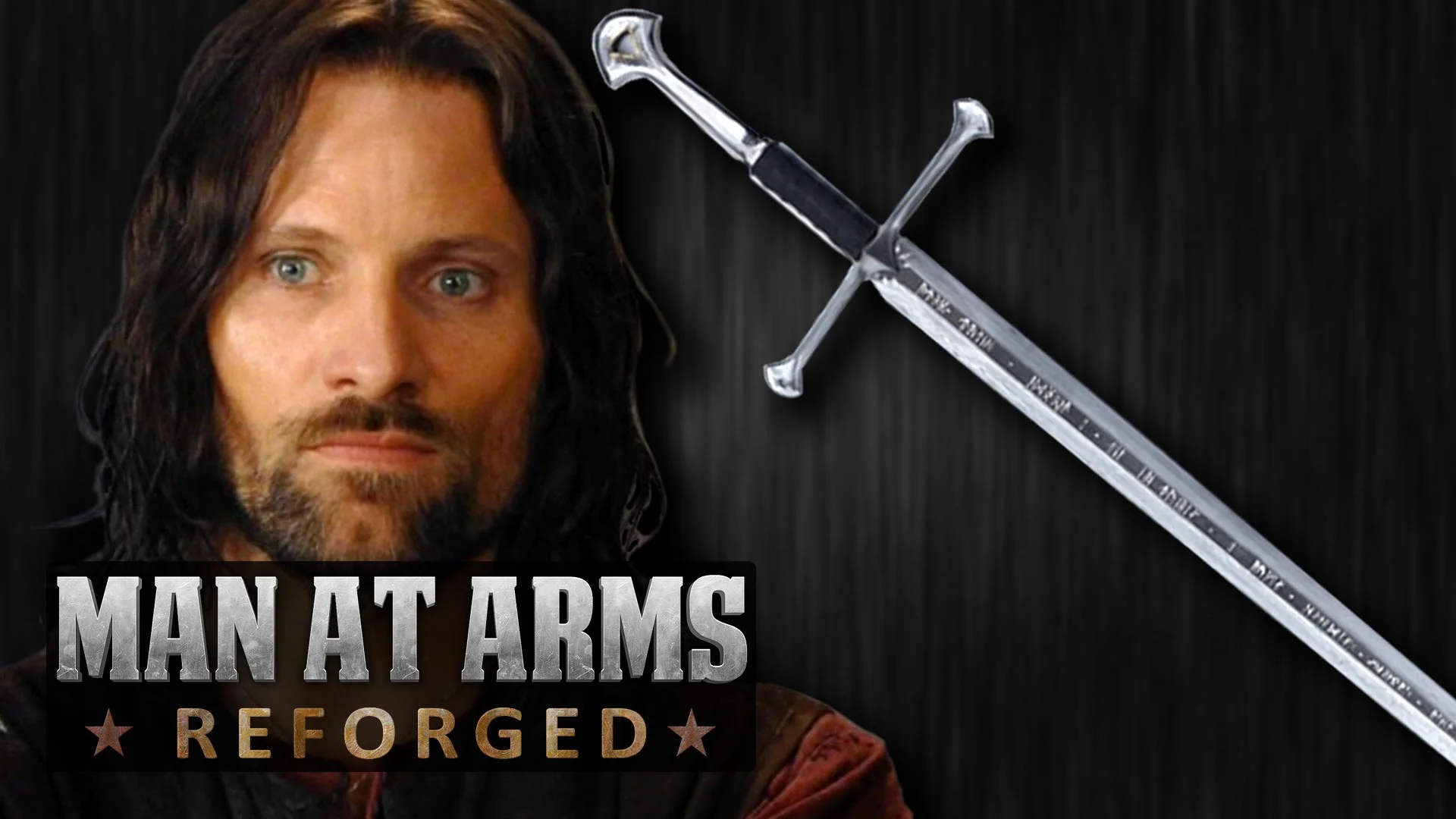 Watch Man at Arms break and reforge Aragorn's Sword