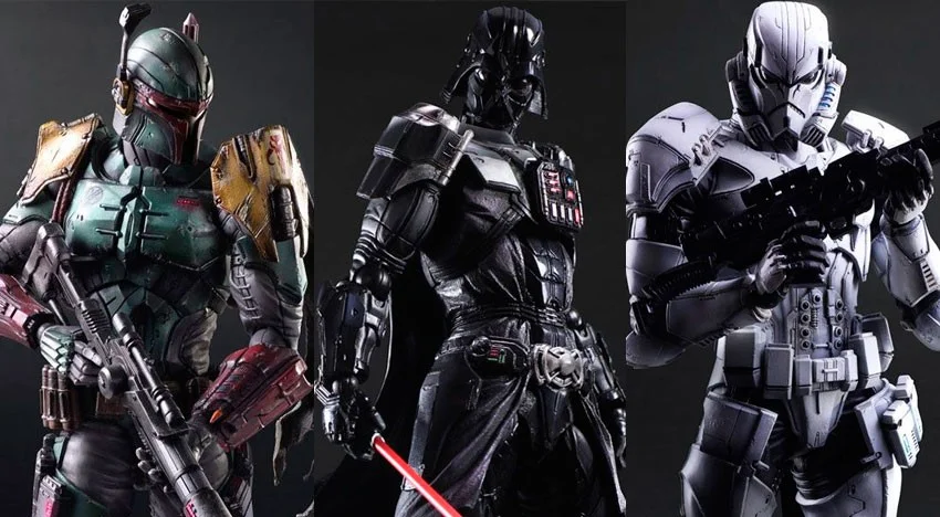 Square Enix creates amazing Star Wars figures