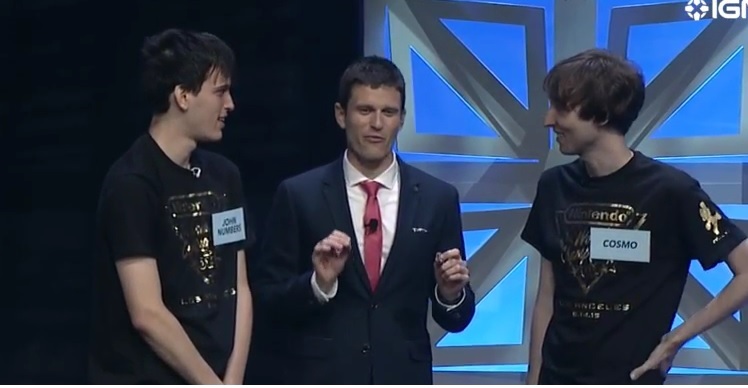 John Numbers (left) and Cosmo (right)