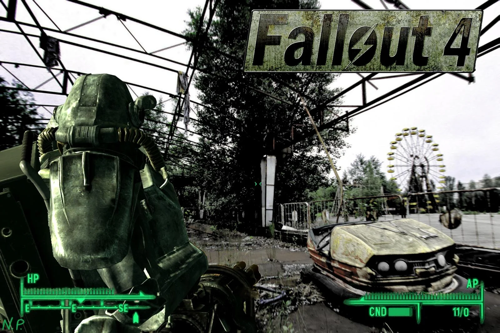 Fallout 4 game play footage