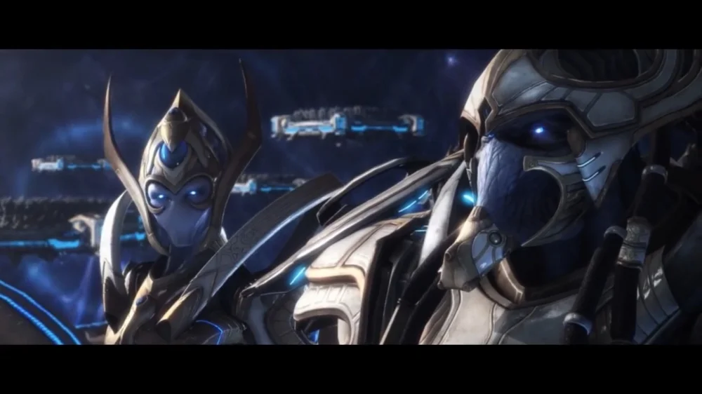 For the PC-Star Craft 2 expansion Legacy of the Void trailer