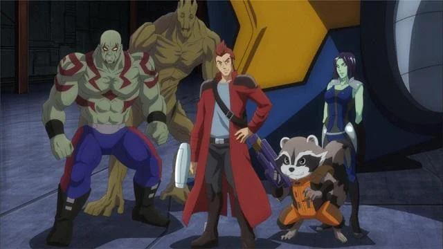 Get a sneak peak at the Guardians of the Galaxy animated series