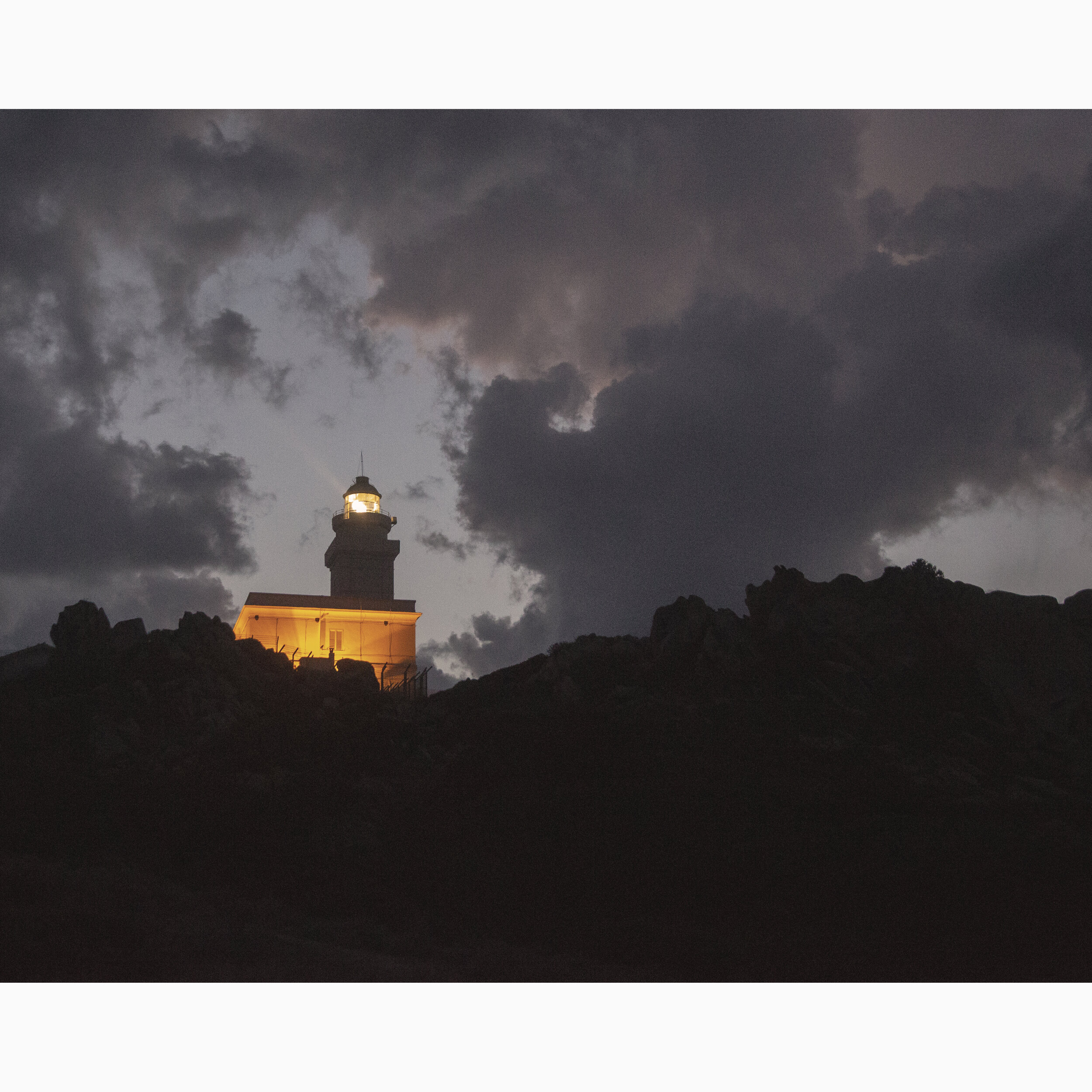 Sardinia Lighthouse by Tessa Neustadt