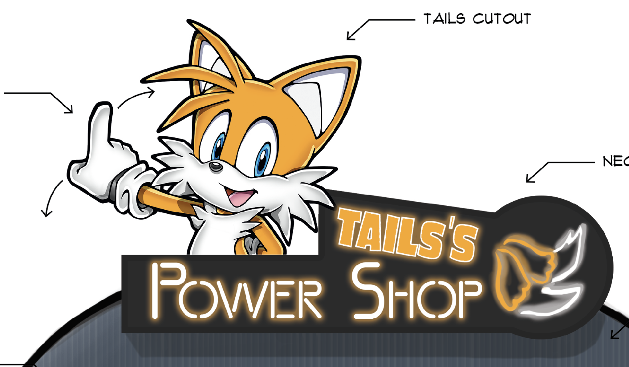 SEGA - Tails's Power Shop
