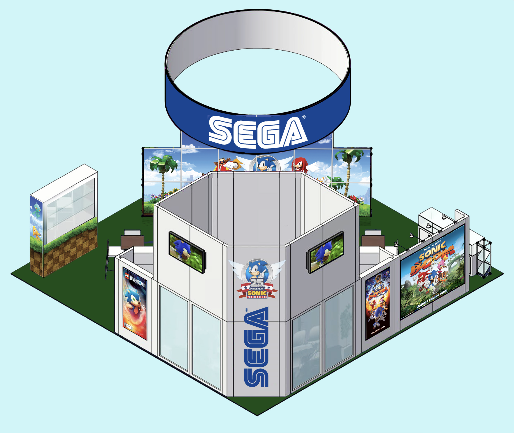 Sonic Trade Show Booth