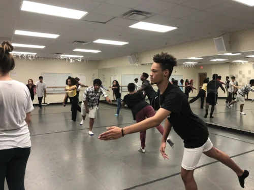 Suzuki for Young Actors Workshop, Ridge View High School, May 2018