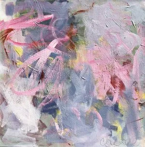  20 x 20 x 1.5 inch  Abstract acrylic on canvas 2022 