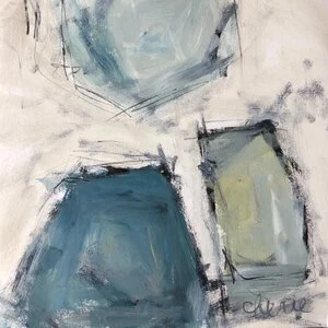  12 x 12 inch acrylic on paper 2020  *2020 