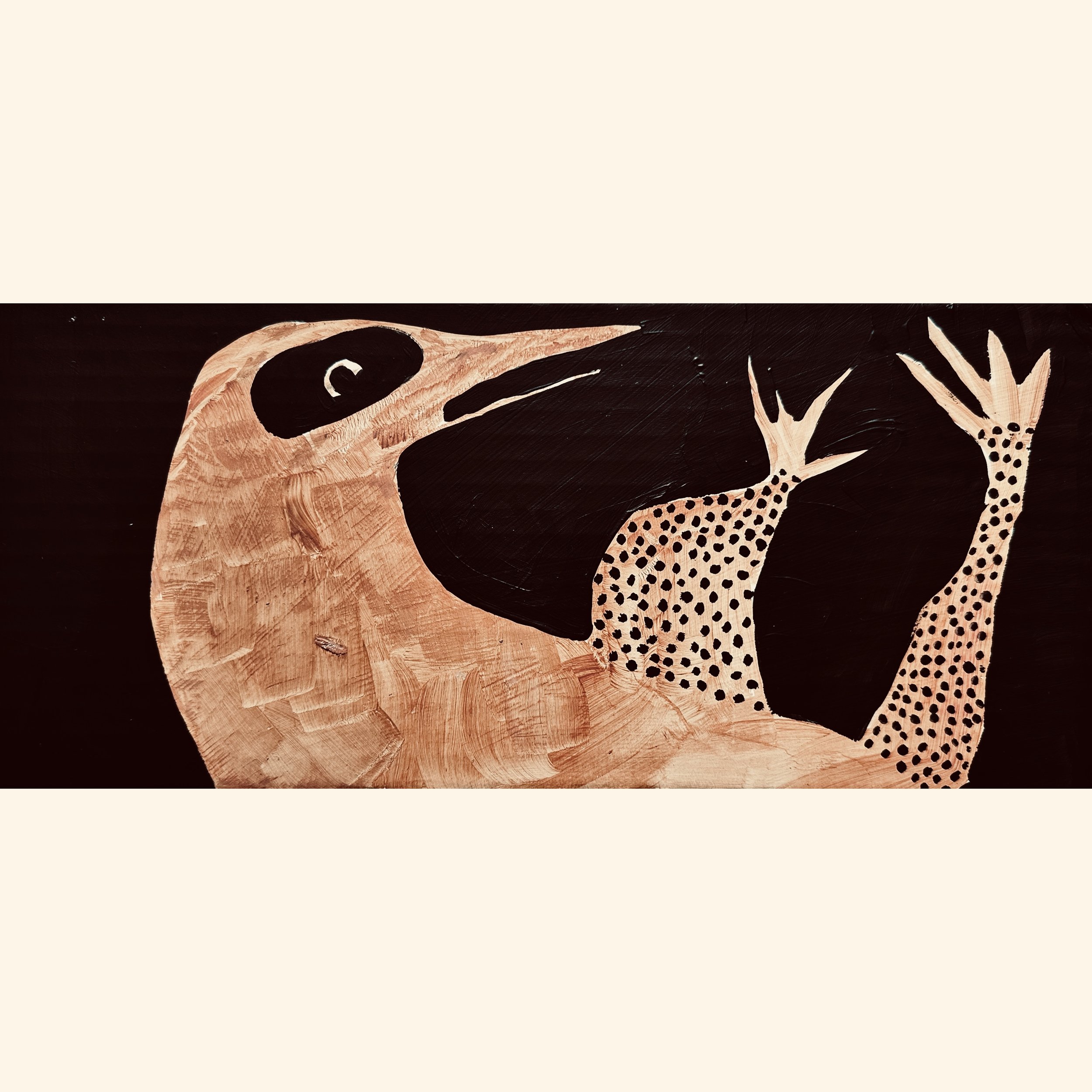 Lesley Treloar 'What Happened?' Mixed Media 35cm x 15cm £250.jpg