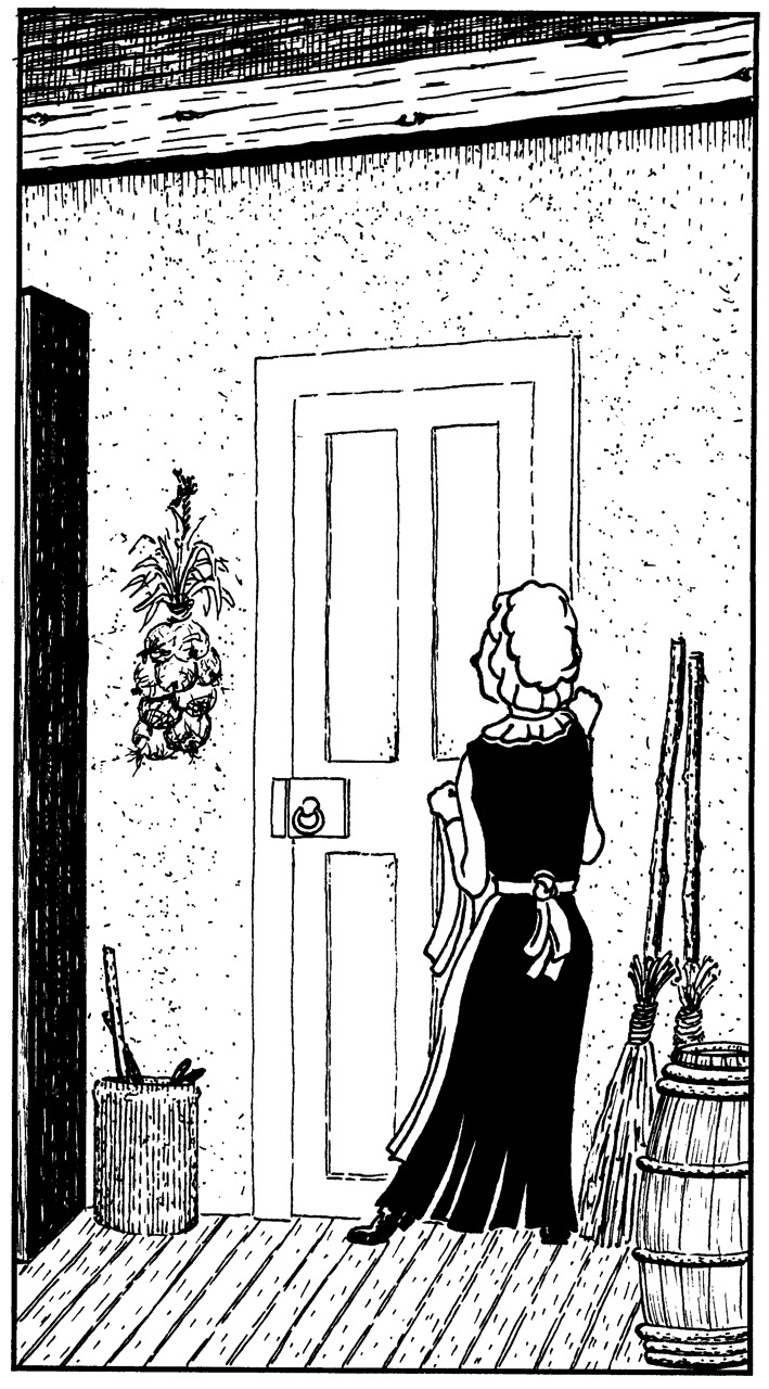 Chapter 14 - “Good morning, Bessie,” said Matilda to the woman coming through the backdoor and stamping the dirt off...