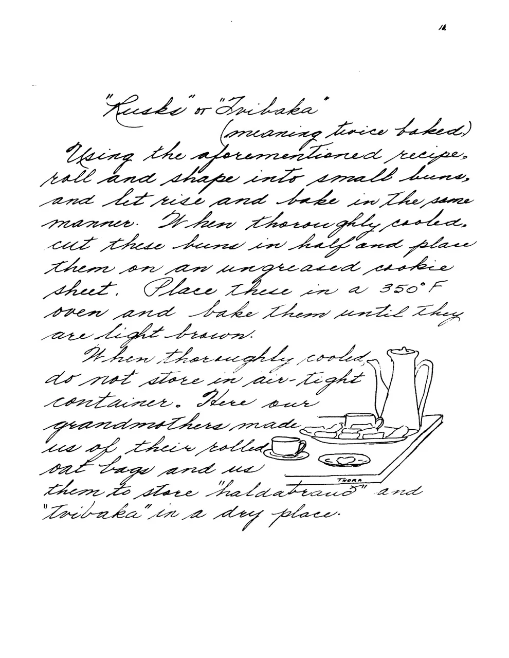 Recipe for Rusks, or Tvibaka, Icelandic Cooking