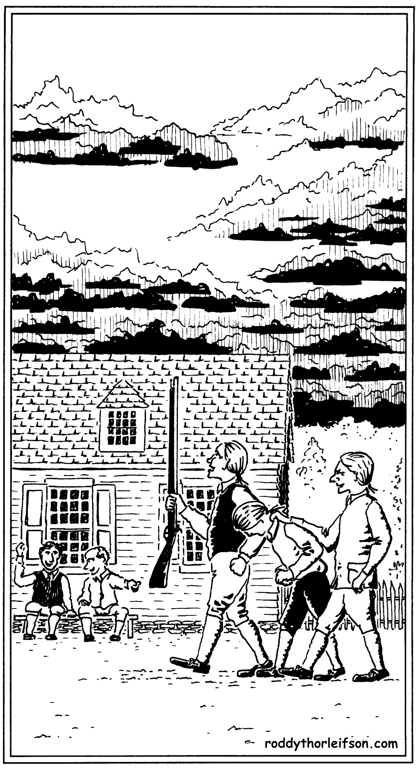 Chapter 6, The wickedness foretold of.