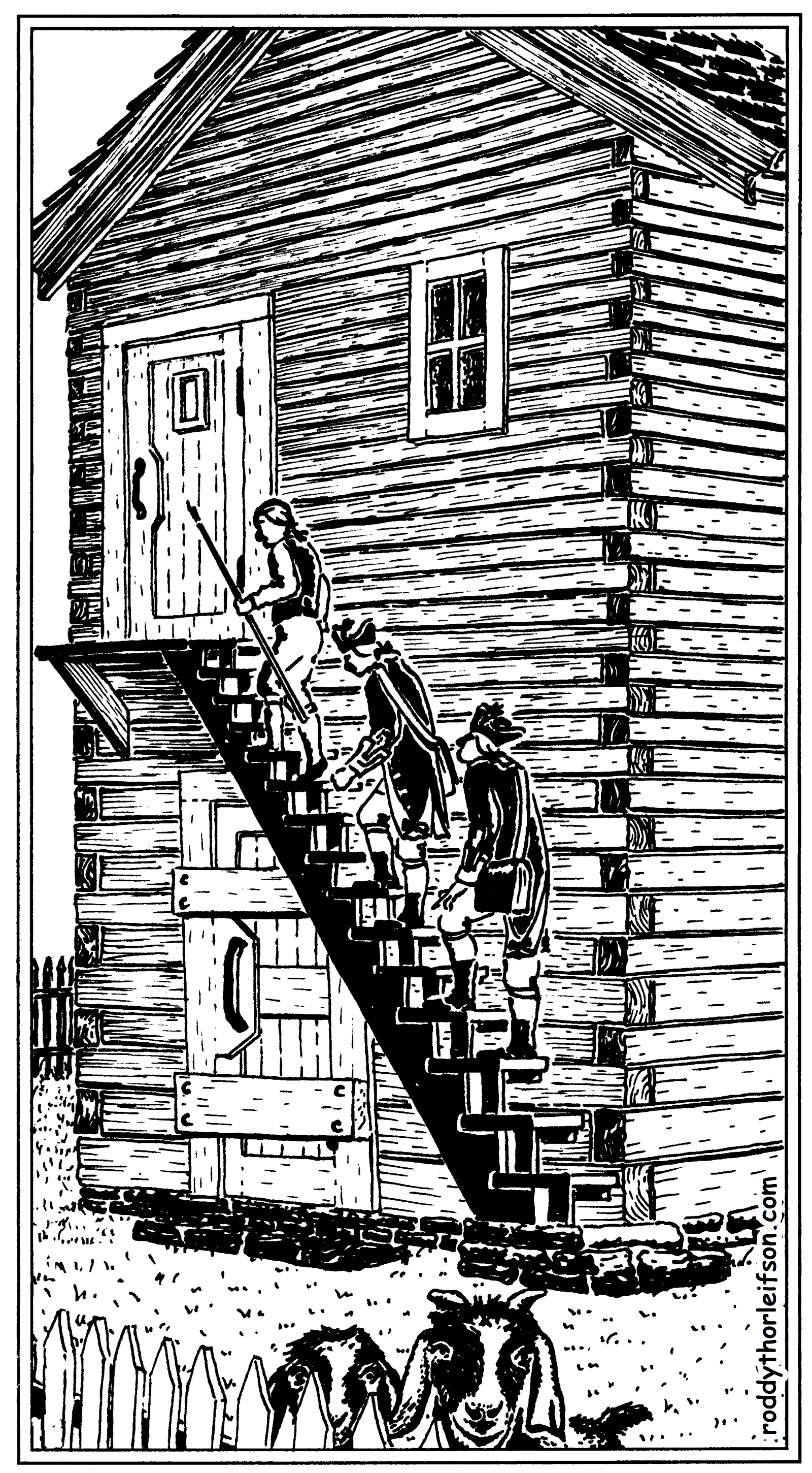 Chapter 9, Looking for a jailhouse.