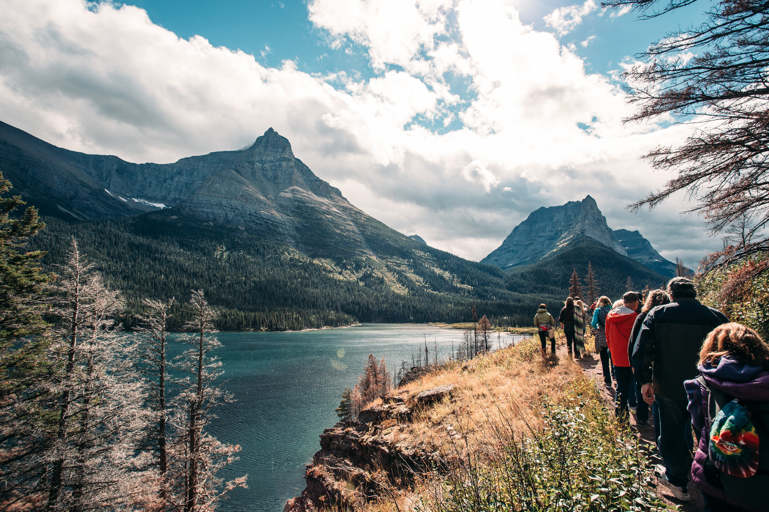  Ranger led hike to St Mary Falls 