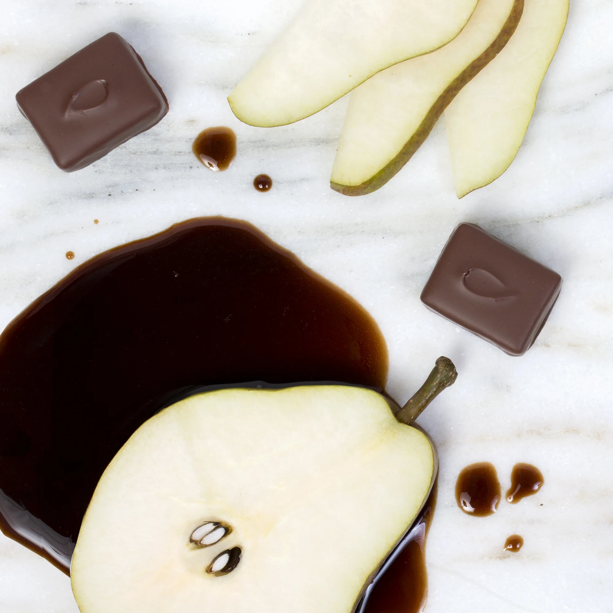 Pear Balsamic Ganache