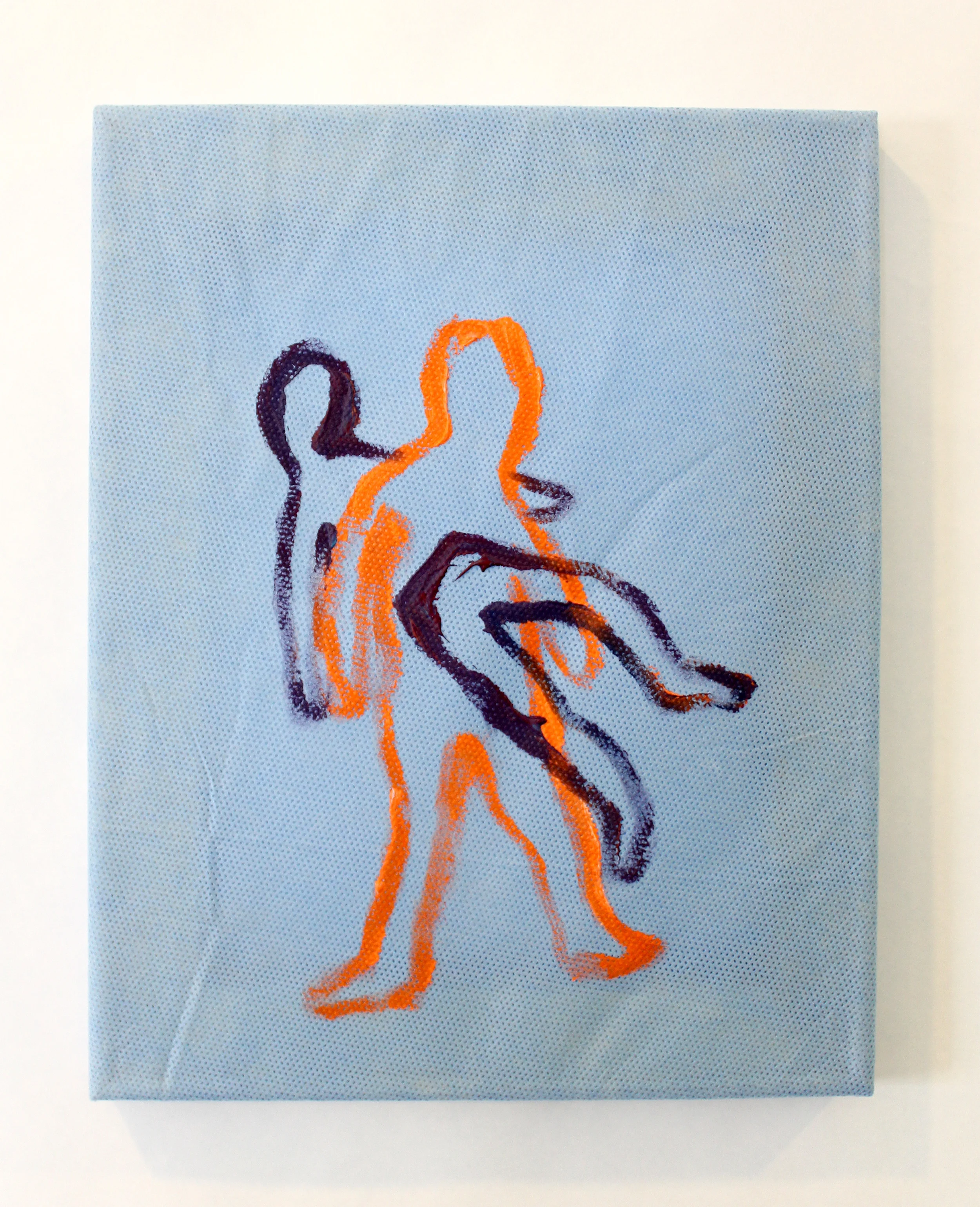 Intersecting Bodies (Purple/ Orange 1)