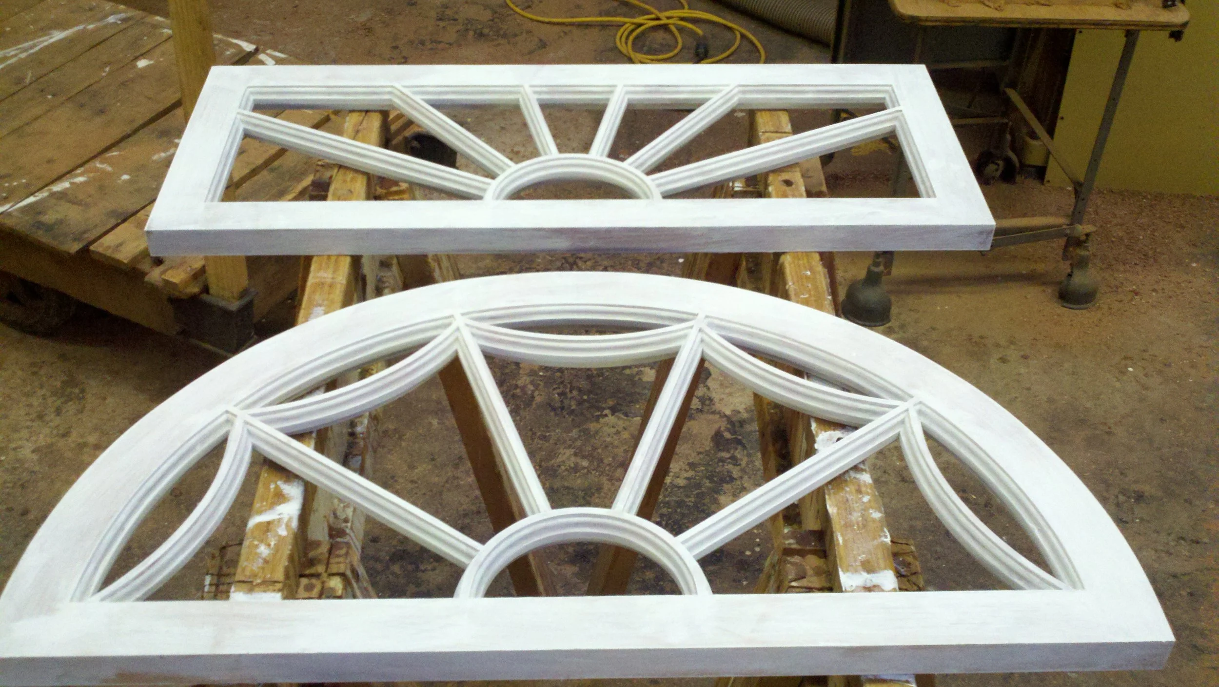 Transom windows