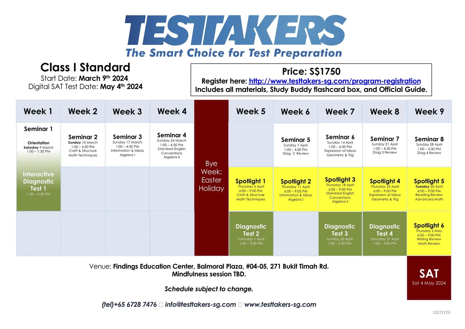 Our Test Preparation Programs