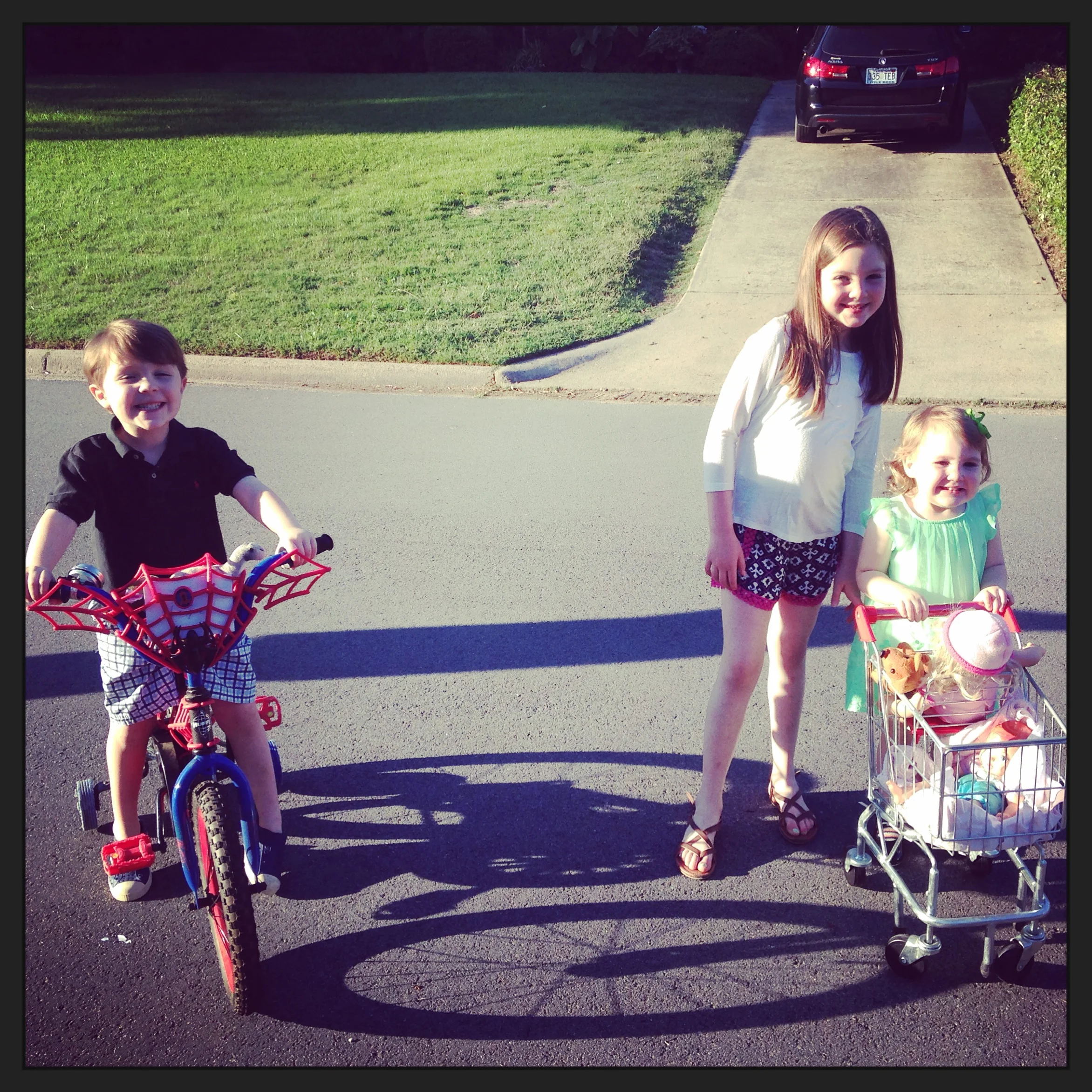 SQUEEZING IN TIME FOR A FAMILY WALK!