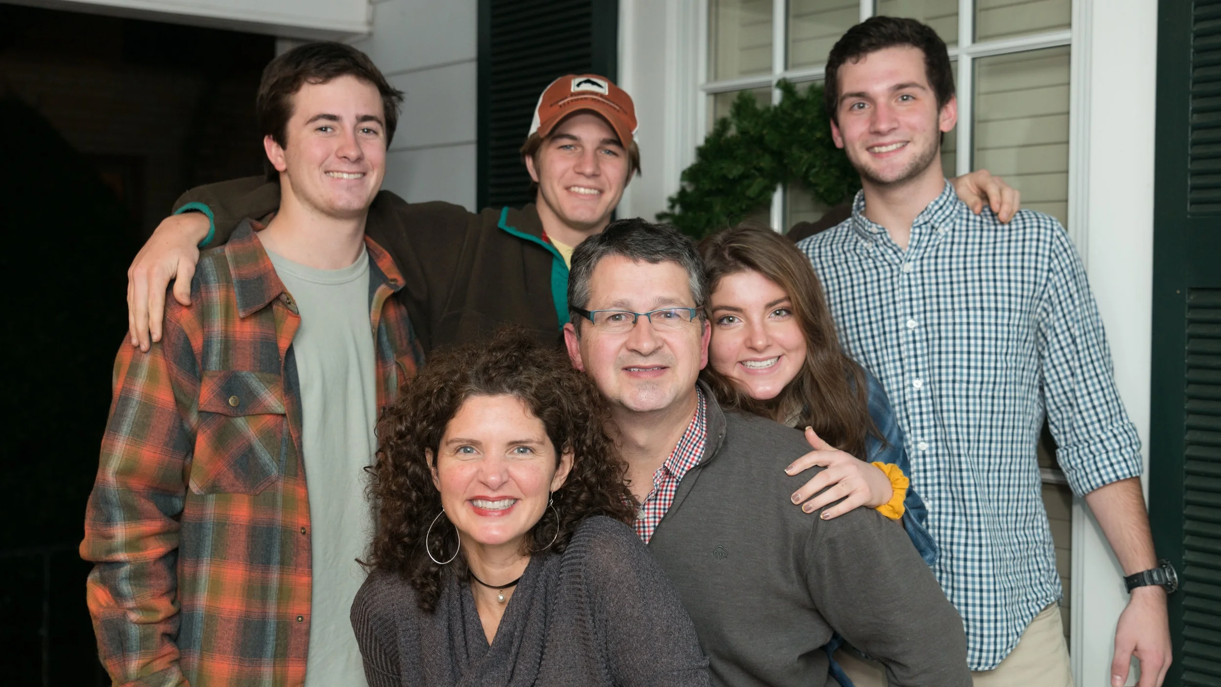 (Standing from left) Mason Cato, Nic Cato, Mason Jewell. (Front from left) Mallory Van Dover, Brian Cato, Emma Jewell.