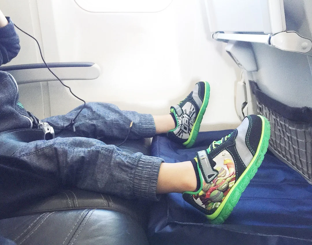 Bring the gear that works for you. They loved sleeping on Flytot, an inflatable bed for the airplane. A note on long flights: This will play out worse in your head than in real life. Pre-order kids’ meals; download movies; pack snacks, extra clothes, first-aid kit, kid headphones and surprise toys.