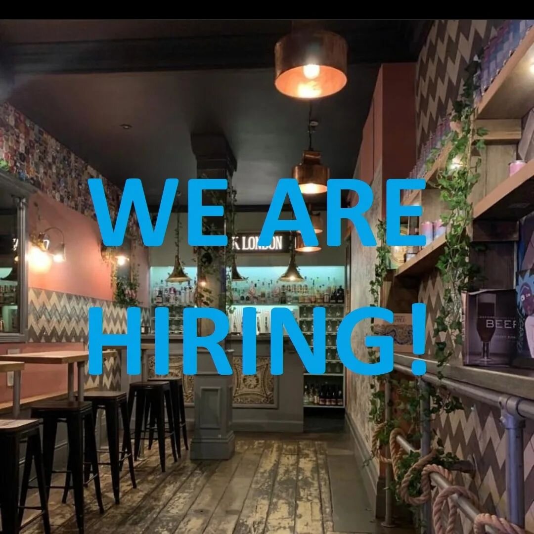 We are hiring!
.
Currently looking for a full time and part time bartender to join us here at The Arbitrager.
.
We are looking for someone who wants to be part of a small close knit team and has an interest in London craft beers and London distilled 