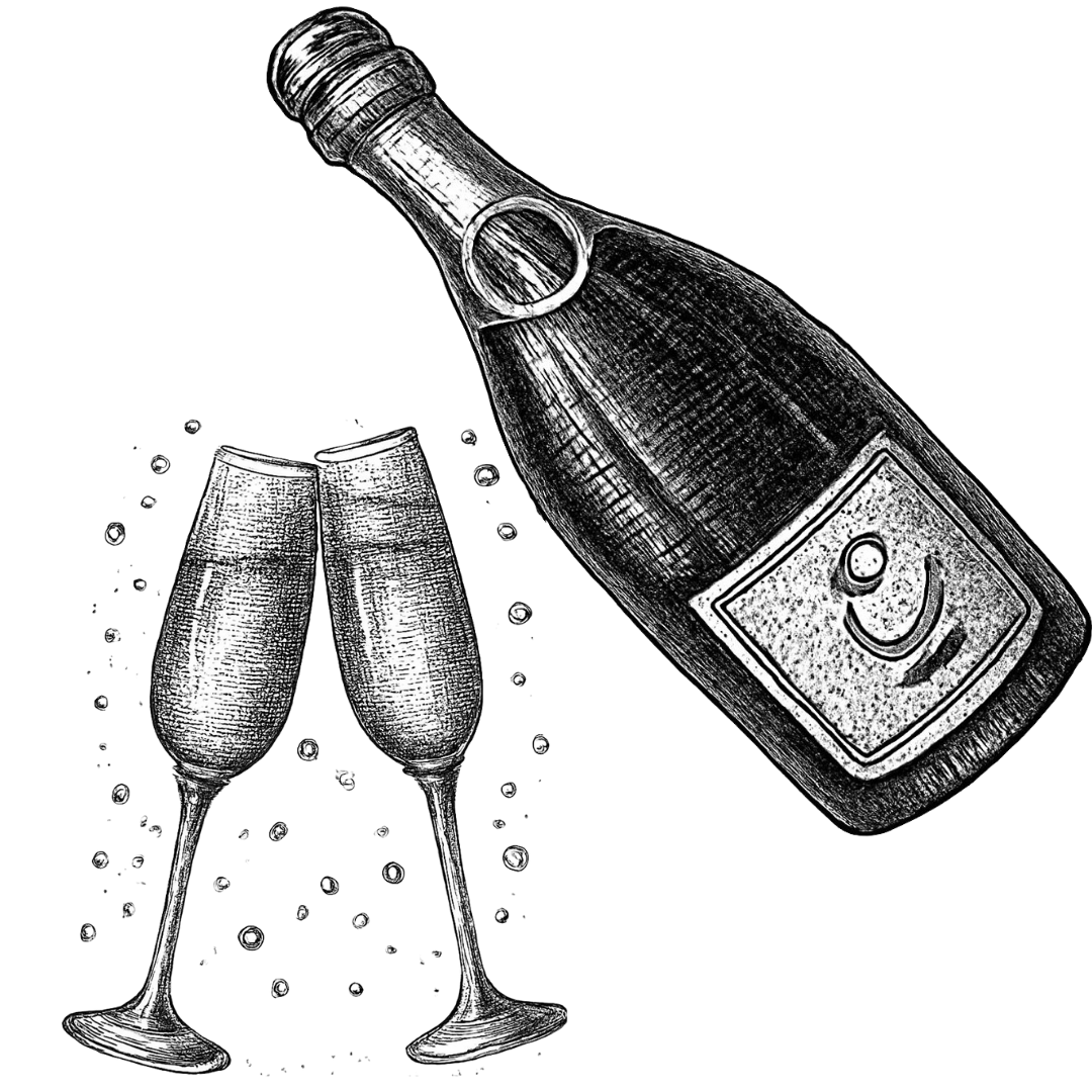 A little luxury on us – complimentary bottle of your choice with the McGee Entertainment Full Day wedding experience