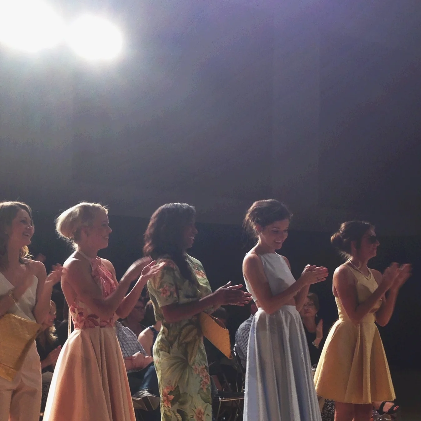 I WAS IN A FASHION SHOW?! WHAT?!