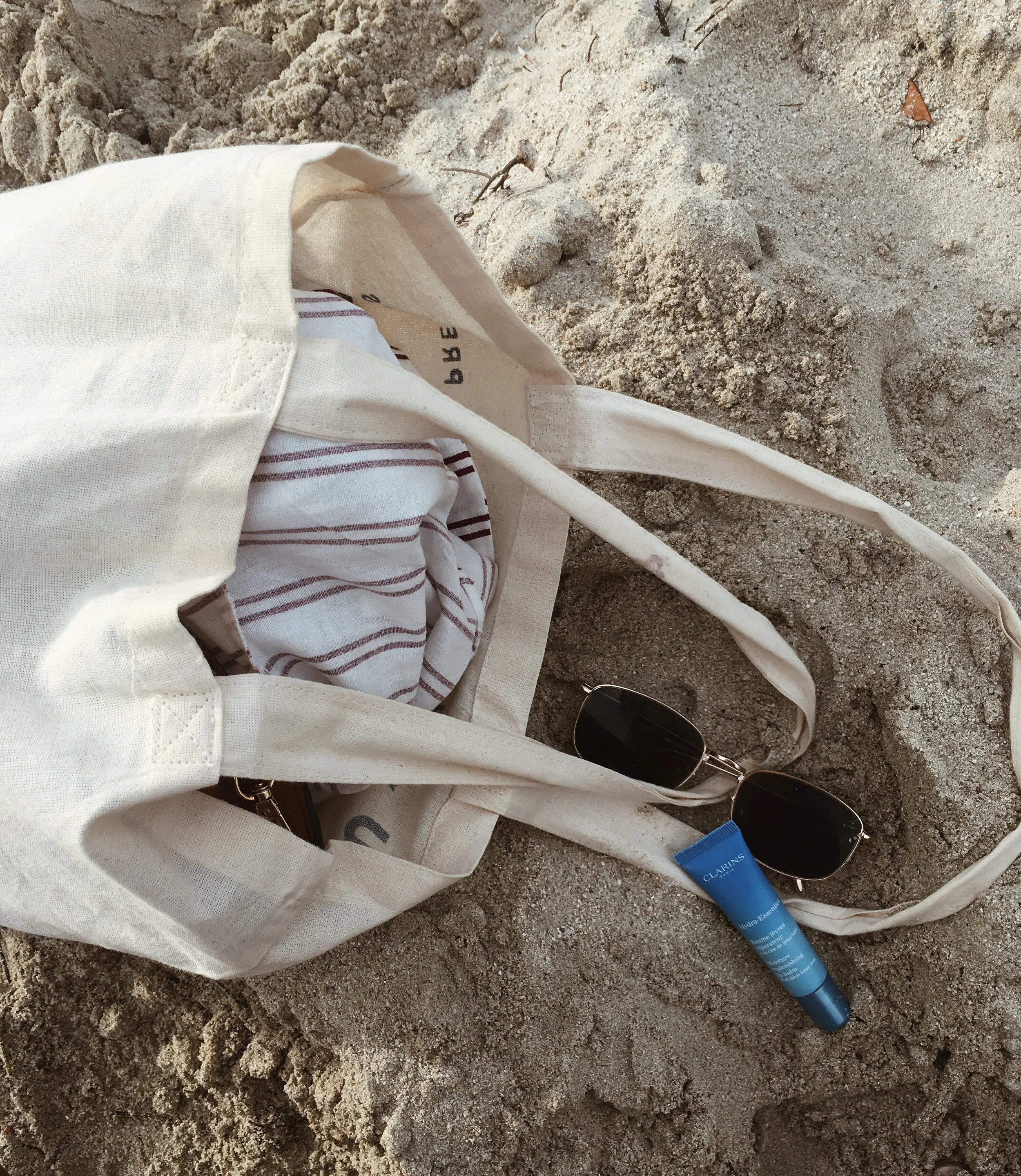 beach day skin routine