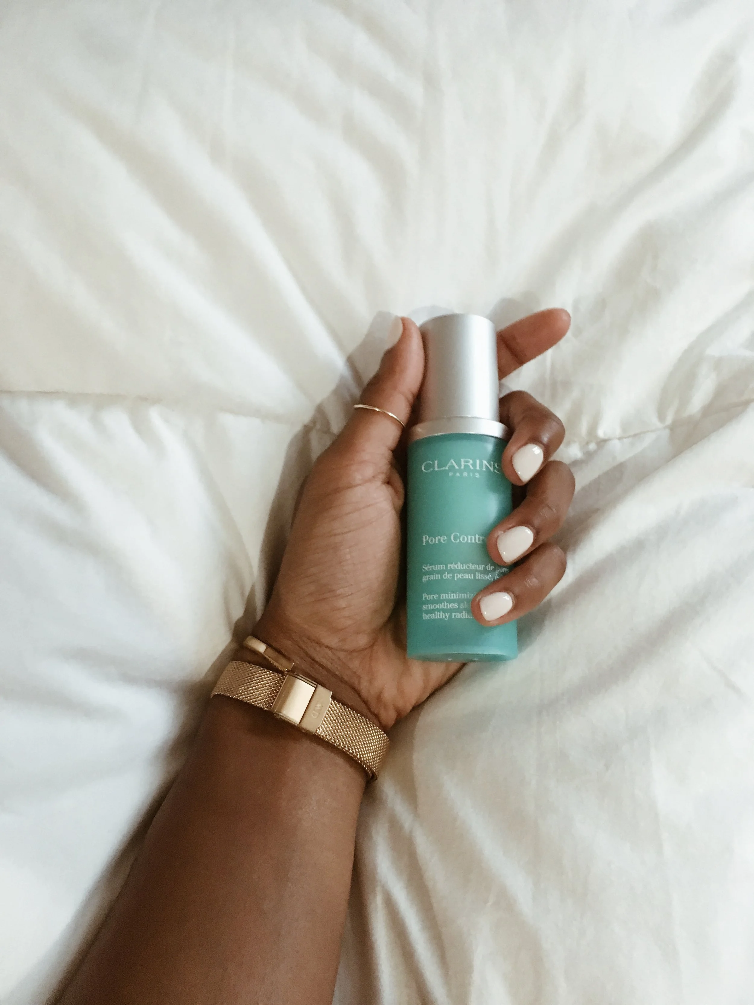 pore control w/ clarins