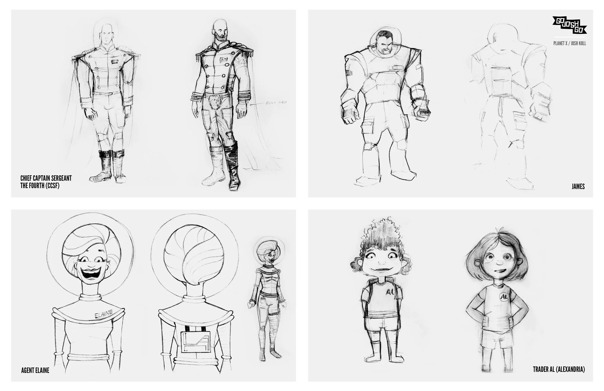 Character design development