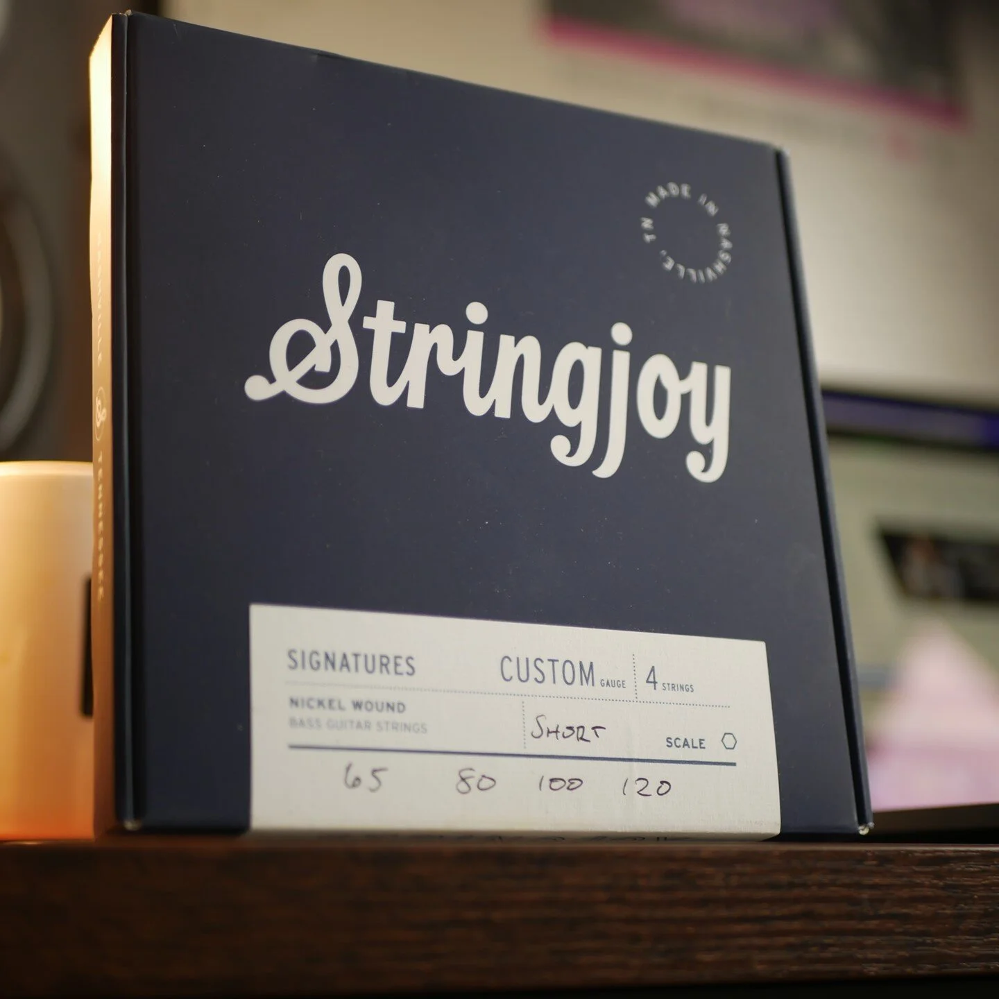 Oh yes! Going to be checking out a set of custom @stringjoy short scale 65-120 bass strings on my Fender Music Master bass!⁠
____________________________________________⁠
#guitarist #guitarlove #fender #gibson #guitarsofinstagram  #guitarporn #rocknr