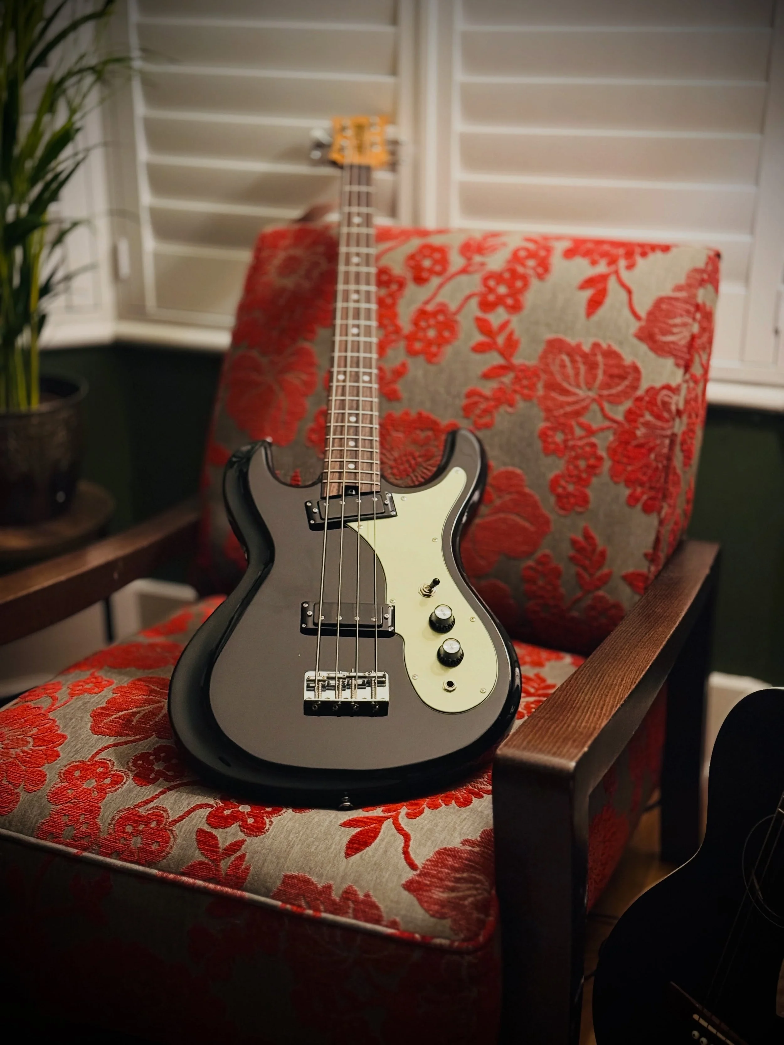 If a simple, retro, short scale bass is your thing, then I thoroughly recommend this little @ariaguitars Retro-Classic bass. It feels very premium, is surprisingly totally versatile, and looks extremely lovely!

#shortscalebass #guitarposcast #newbas
