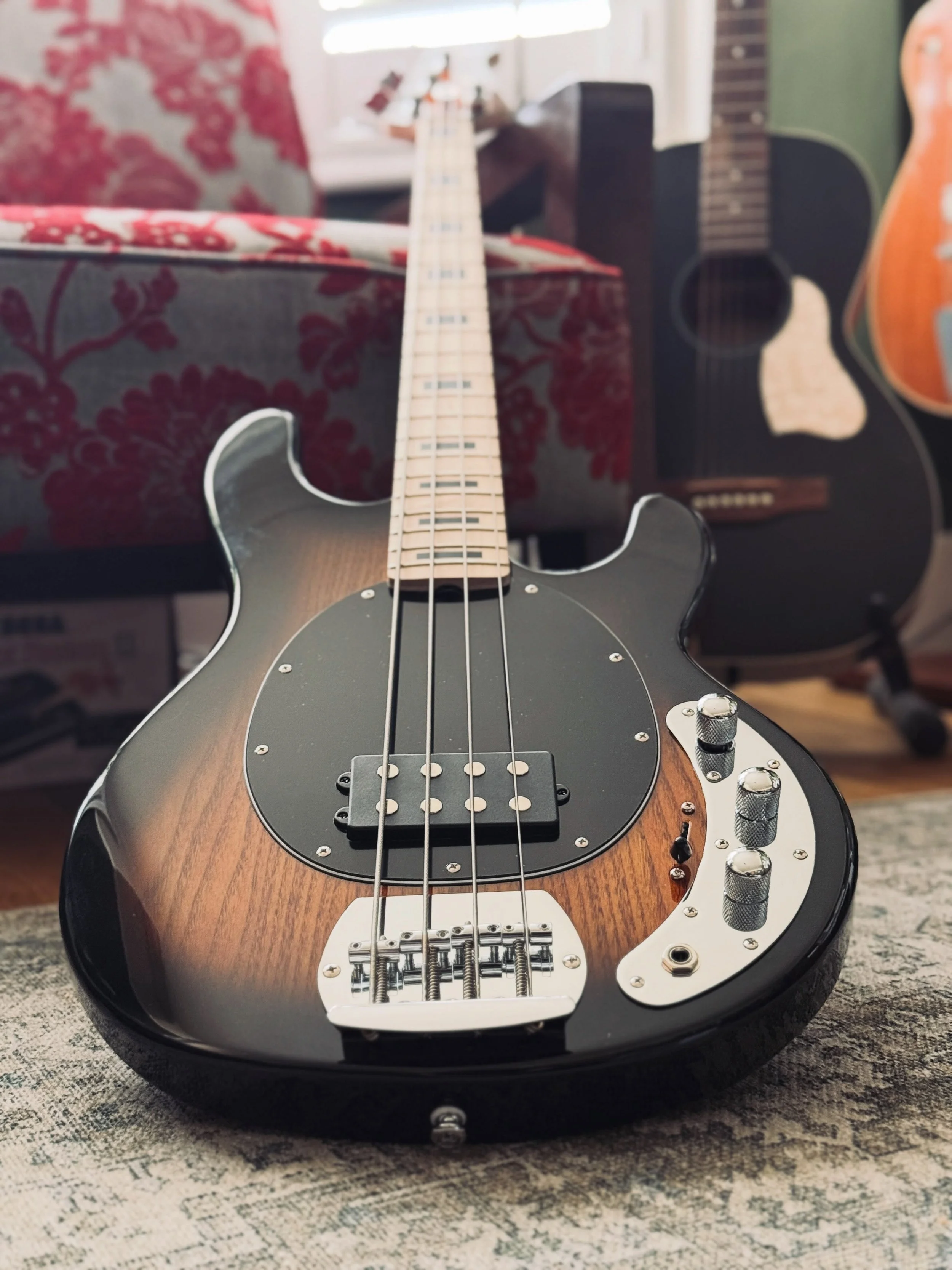 This new @sterlingbymusicman SUB Stingray Plus is an incredible level of bang for buck! The addition of a series/parallel/single switch and a push/push volume boost is extremely premium for the price point of this bass!

#guitarpodcast #newbassday #b