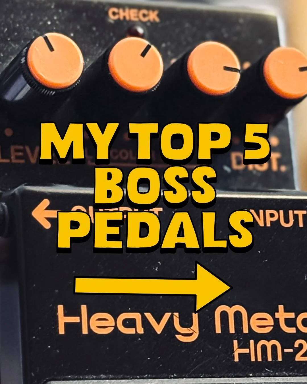 My Top 5 favourite @bossinfoglobal pedals on planet earth! (They may well have even better ones on other planets)

#effectspedals #bosspedals #tone 

The legendary CS-2:
The greatest compressor and probably the best single effect ever to exist. It sh