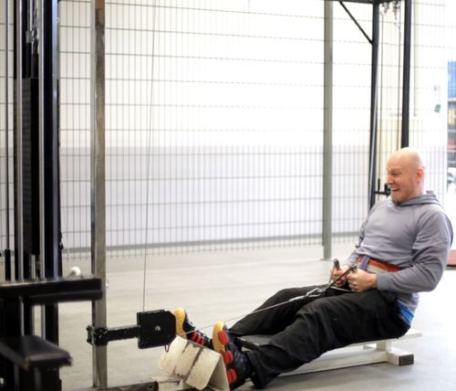 Markus Mäntynen pursuing muscle soreness