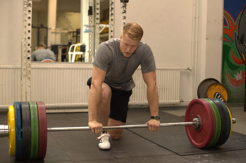 Joona Heino, rest between deadlift sets