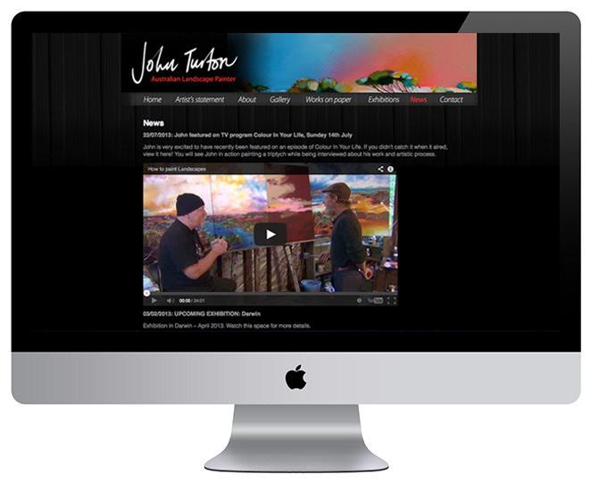 John Turton – News page