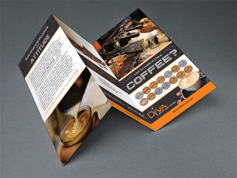 DL tri-fold brochure. (Designed as a subcontractor).