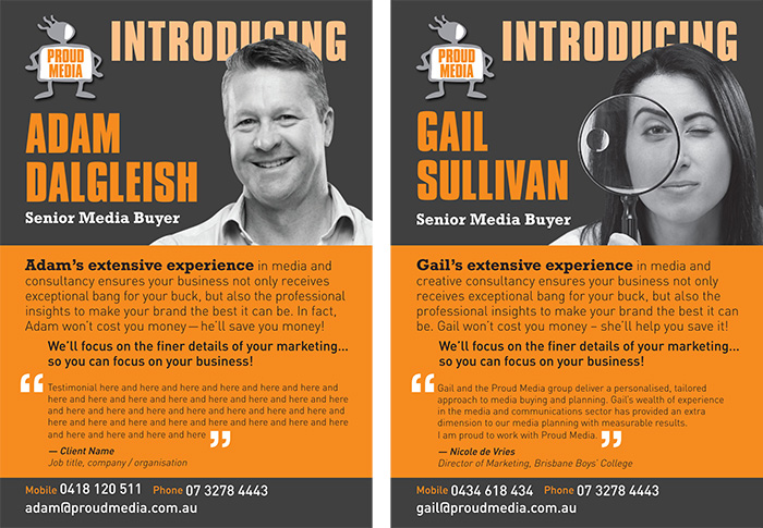 A5 flyer designs for office marketing